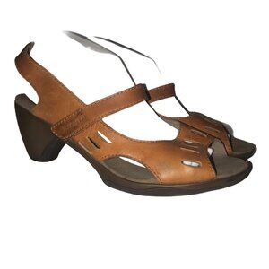 Merrell Performance Footwear Cycling Shoes Womens 10 Heels Brown Leather